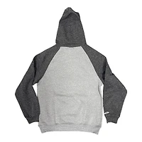 Utah Mammoth Grey Primary Logo Mitchell & Ness Fleece Hoodie