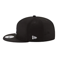Los Angeles Dodgers Black & White World Series Champs Samurai Patch New Era 9FIFTY Snapback Hat