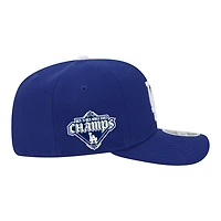 Los Angeles Dodgers Royal Blue Back-to-Back Champs Baseball Diamond Patch New Era 9SEVENTY Stretch-Snap Hat