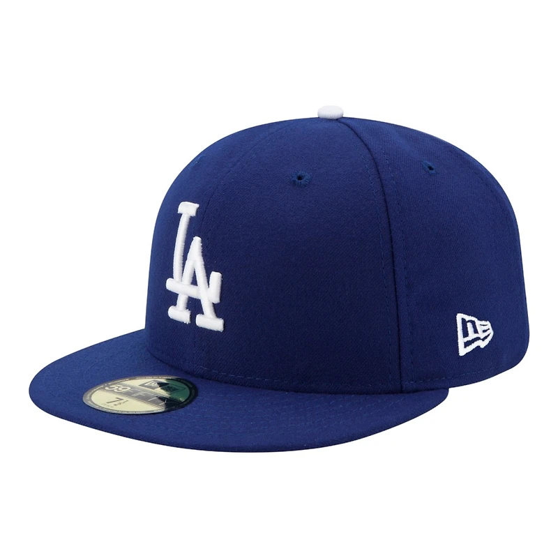Youth Los Angeles Dodgers Royal Blue Back-to-Back World Series Champs Diamond Patch New Era 59FIFTY Fitted Hat