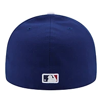 Youth Los Angeles Dodgers Royal Blue Back-to-Back World Series Champs Circle Patch New Era 59FIFTY Fitted Hat