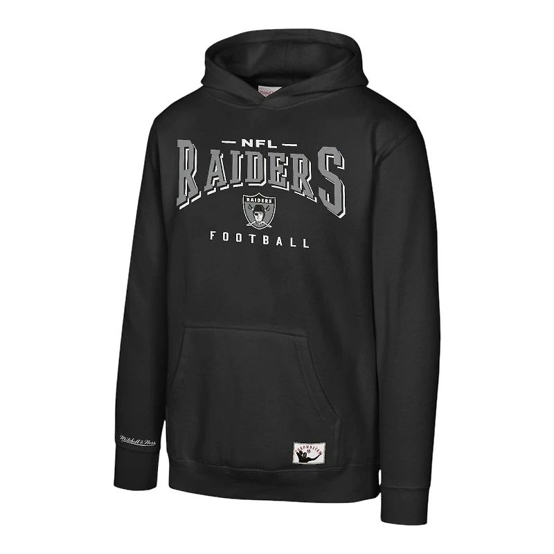 Youth Las Vegas Raiders Opportunity Mitchell & Ness Pullover Fleece Hoodie