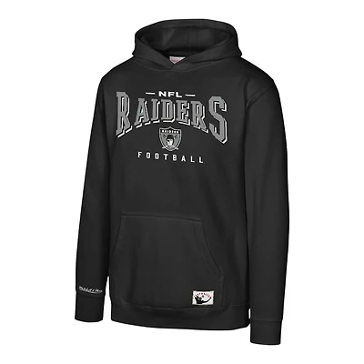 Youth Las Vegas Raiders Opportunity Mitchell & Ness Pullover Fleece Hoodie