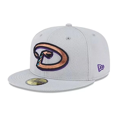 Arizona Diamondbacks Grey 2025 Clubhouse New Era 59FIFTY Fitted Hat