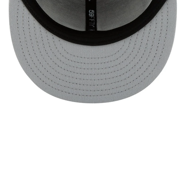 Los Angeles Dodgers Black on World Series Champs Samurai Patch Grey UV New Era 59FIFTY Fitted Hat