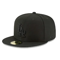 Los Angeles Dodgers Black on World Series Champs Samurai Patch Grey UV New Era 59FIFTY Fitted Hat
