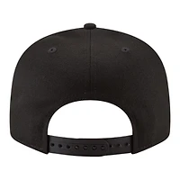 Los Angeles Dodgers Black and White 2025 World Series Champions Grey UV New Era 9FIFTY Snapback Hat