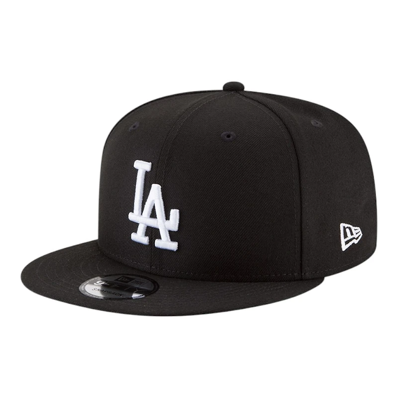 Los Angeles Dodgers Black and White 2025 World Series Champions Grey UV New Era 9FIFTY Snapback Hat