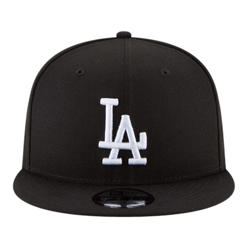 Los Angeles Dodgers Black and White 2025 World Series Champions Grey UV New Era 9FIFTY Snapback Hat