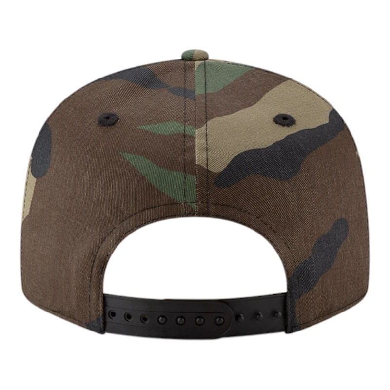 Los Angeles Dodgers Woodland Camo Back-to-Back Champs Circle Patch Grey UV New Era 9FIFTY Snapback Hat