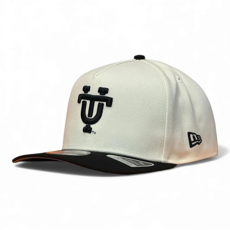 Tennessee Volunteers Chrome and Black 100 Years Patch New Era 9FIFTY A-Frame Snapback Hat
