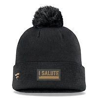 St. Louis Blues Black Military Appreciation Fanatics Cuffed Knit Beanie Hat