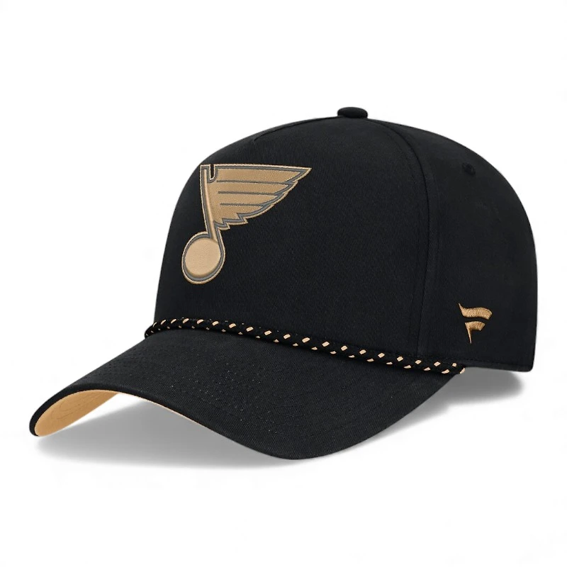 St. Louis Blues Black Military Appreciation Authentic Pro A-Frame Adjustable Hat