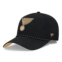 St. Louis Blues Black Military Appreciation Authentic Pro A-Frame Adjustable Hat