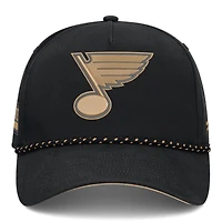 St. Louis Blues Black Military Appreciation Authentic Pro A-Frame Adjustable Hat
