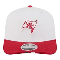 Tampa Bay Buccaneers White and Red 2025 Training Camp New Era 9SEVENTY Stretch Snapback Hat