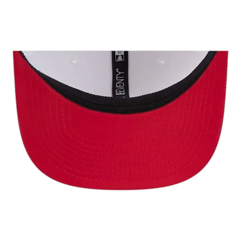 Tampa Bay Buccaneers White and Red 2025 Training Camp New Era 9SEVENTY Stretch Snapback Hat