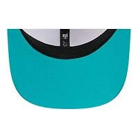 Miami Dolphins White and Aqua 2025 Training Camp New Era 9SEVENTY Stretch Snapback Hat