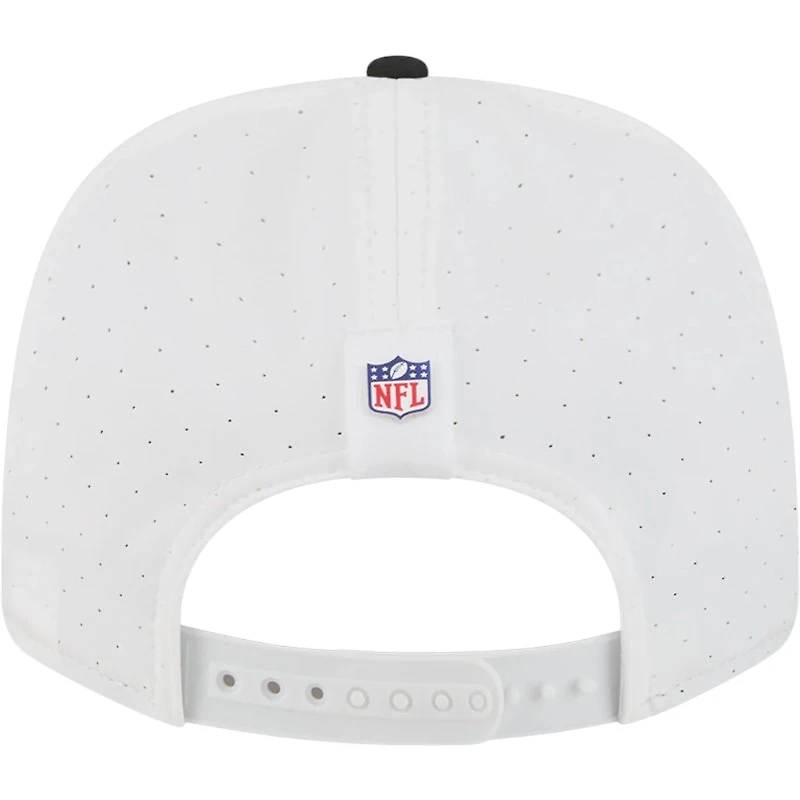 Jacksonville Jaguars White and Black 2025 Training Camp New Era 9SEVENTY Stretch Snapback Hat