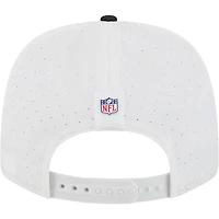 Jacksonville Jaguars White and Black 2025 Training Camp New Era 9SEVENTY Stretch Snapback Hat