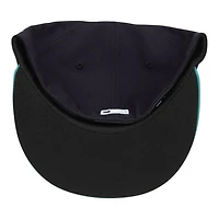 Seattle Mariners Navy and Teal 50 Seasons Patch New Era 59FIFTY Fitted Hat