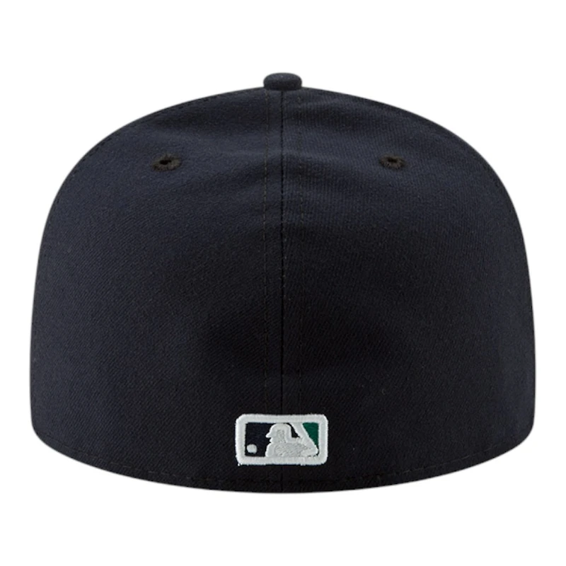 Seattle Mariners Navy 50 Seasons Patch New Era 59FIFTY Fitted Hat