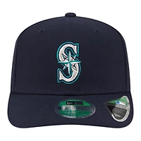 Seattle Mariners Navy 50 Seasons Patch New Era 9SEVENTY Stretch-Snap Adjustable Hat