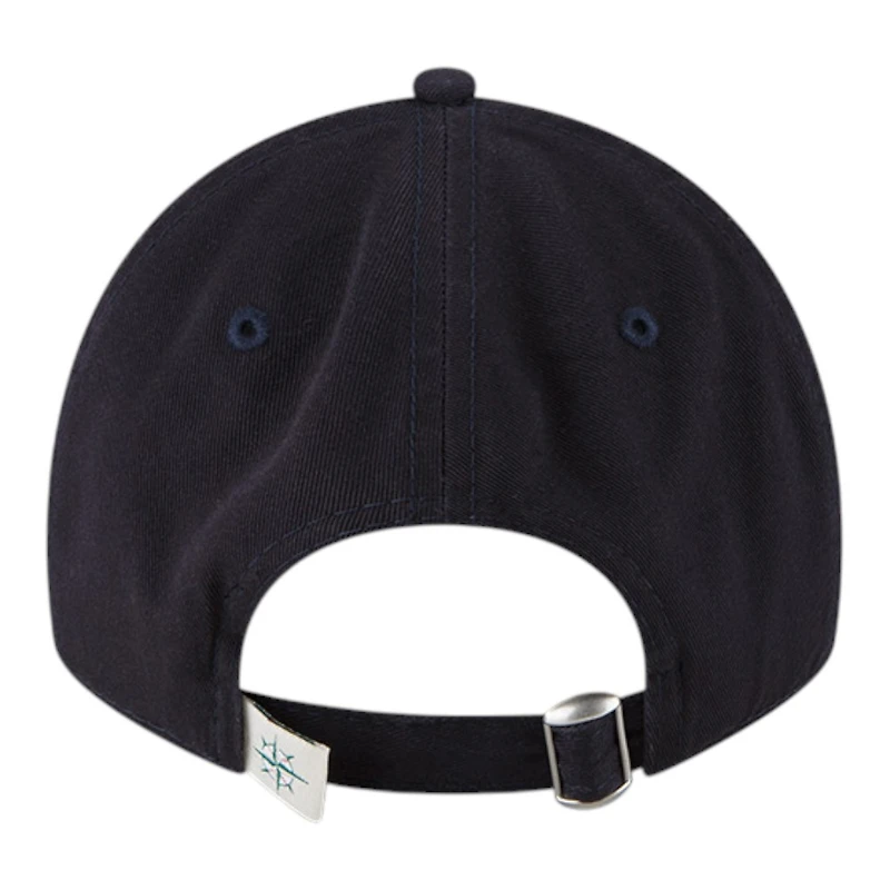 Seattle Mariners Navy 50 Seasons Patch New Era 9TWENTY Adjustable Hat