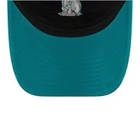 Seattle Mariners Navy and Teal 50 Seasons Patch New Era 9TWENTY Adjustable Hat
