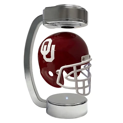 Oklahoma Sooners Chrome Base Mini Hover Helmet
