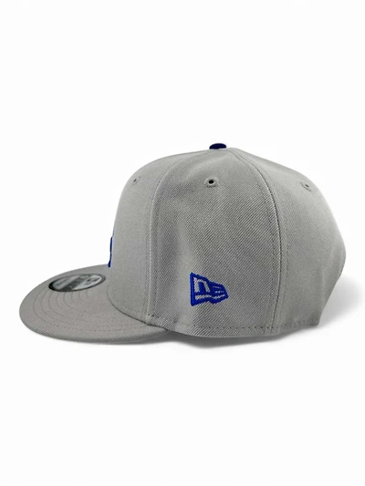 Los Angeles Dodgers Gray "White Outline Color Pack" 9FIFTY Snapback
