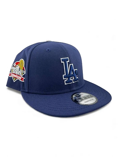Los Angeles Dodgers Navy "White Outline Color Pack" 9FIFTY Snapback