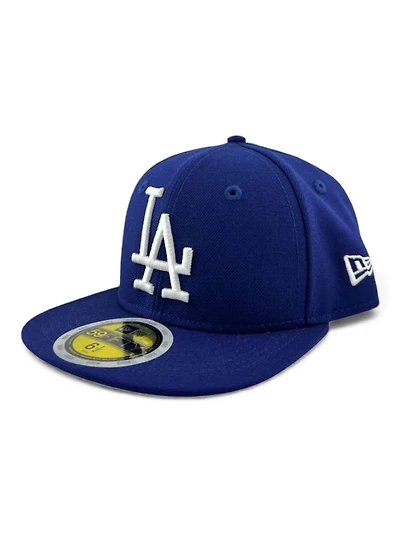Kids Los Angeles Dodgers Royal Blue Cooperstown Gray UV Custom New Era 59FIFTY Fitted Hat