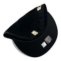 Los Angeles Lakers Black "Royalty Collection"  NBA Finals Patch UV New Era 59FIFTY Fitted Hat