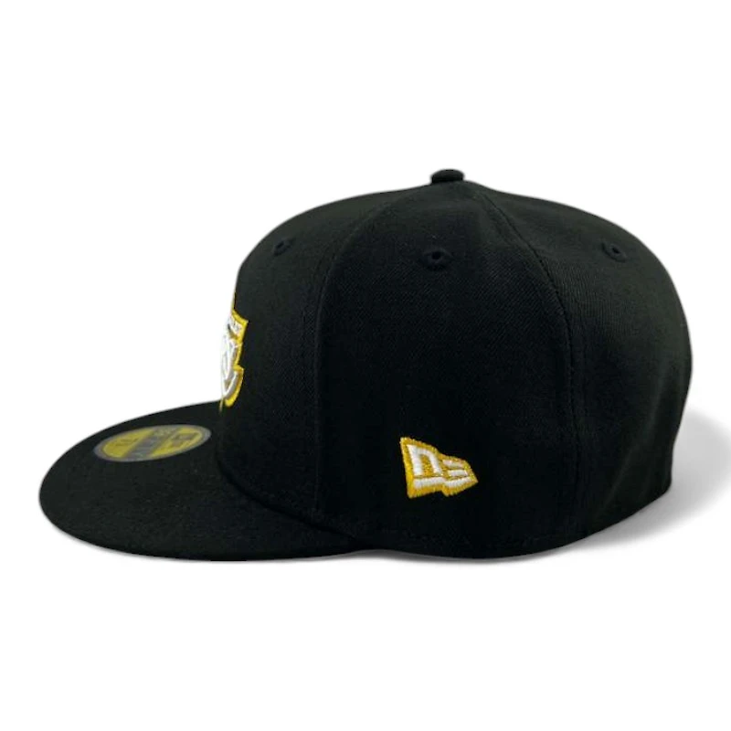Los Angeles Lakers Black "Royalty Collection"  NBA Finals Patch UV New Era 59FIFTY Fitted Hat