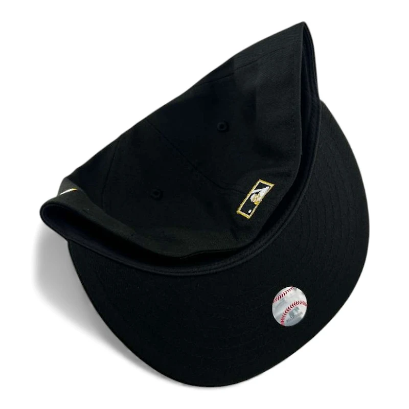 Los Angeles Dodgers Black "Royalty Collection" First WS Patch UV New Era 59FIFTY Fitted Hat