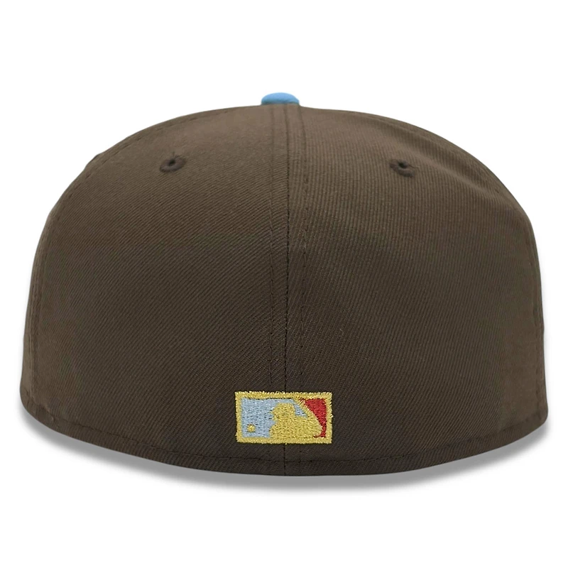Anaheim Angels Walnut Brown 40th Anniversary Icy Blue UV New Era 59FIFTY Fitted Hat