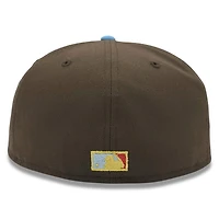 Anaheim Angels Walnut Brown 40th Anniversary Icy Blue UV New Era 59FIFTY Fitted Hat