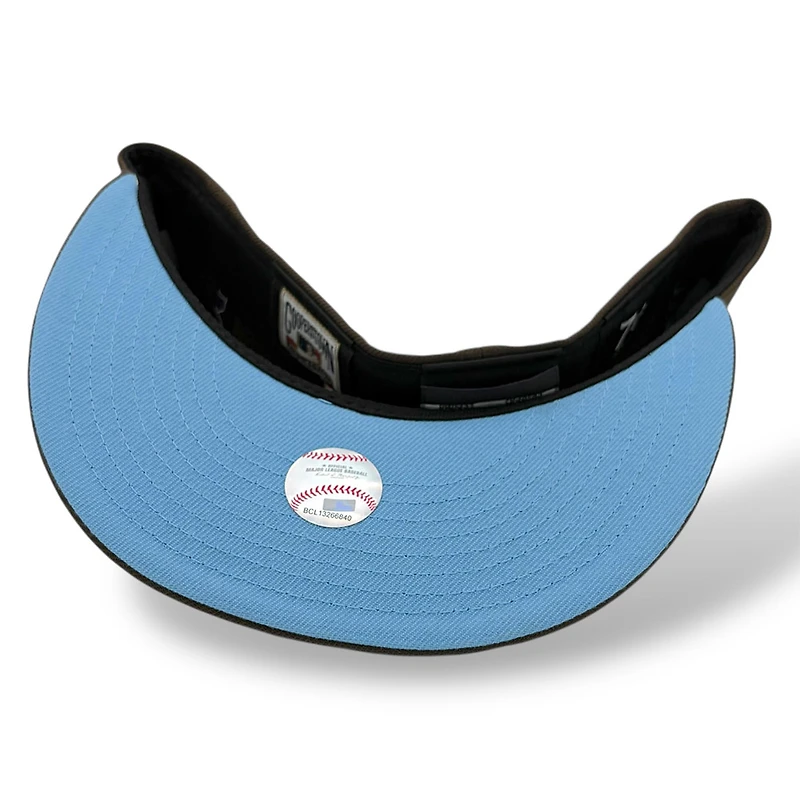 Anaheim Angels Walnut Brown 40th Anniversary Icy Blue UV New Era 59FIFTY Fitted Hat