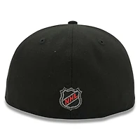 Seattle Kraken Black with Anchor Side Patch Icy Blue UV New Era 59FIFTY Fitted Hat