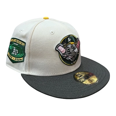 Oakland Athletics Chrome and Black "Mascot Collection" New Era 59FIFTY Fitted Hat