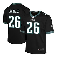 Youth Philadelphia Eagles Saquon Barkley Nike Black Alternate Game Jersey
