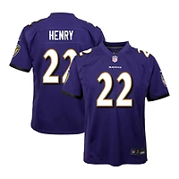 Youth Dallas Baltimore Ravens Derrick Henry Nike Purple Game Jersey