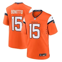 Denver Broncos Nik Bonitto Orange Nike Game Jersey