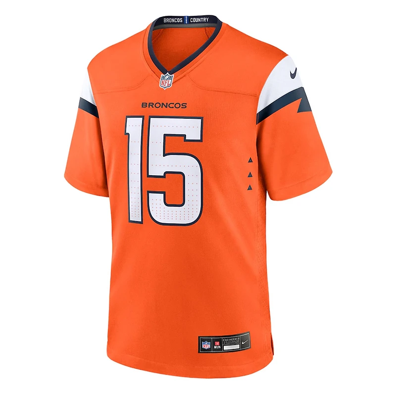 Denver Broncos Nik Bonitto Orange Nike Game Jersey