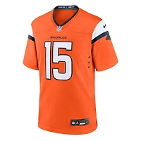 Denver Broncos Nik Bonitto Orange Nike Game Jersey