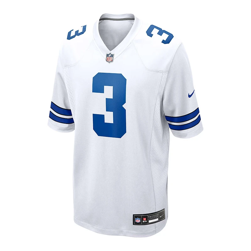 Dallas Cowboys George Pickens White and Royal Nike Game Jersey