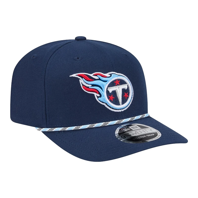 Tennessee Titans Navy Multi Rope New Era 9SEVENTY Stretch Snapback Hat