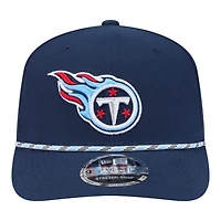 Tennessee Titans Navy Multi Rope New Era 9SEVENTY Stretch Snapback Hat
