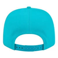 Miami Dolphins Aqua Multi Rope New Era 9SEVENTY Stretch Snapback Hat